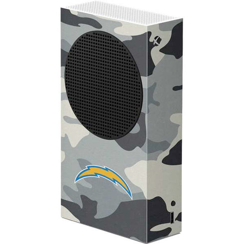 NFL Los Angeles Chargers Camo Xbox Series S Console Skin